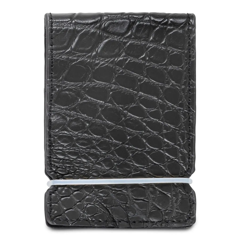DARK GRAY ALLIGATOR CASH COVER Ace of Clubs Golf Co.