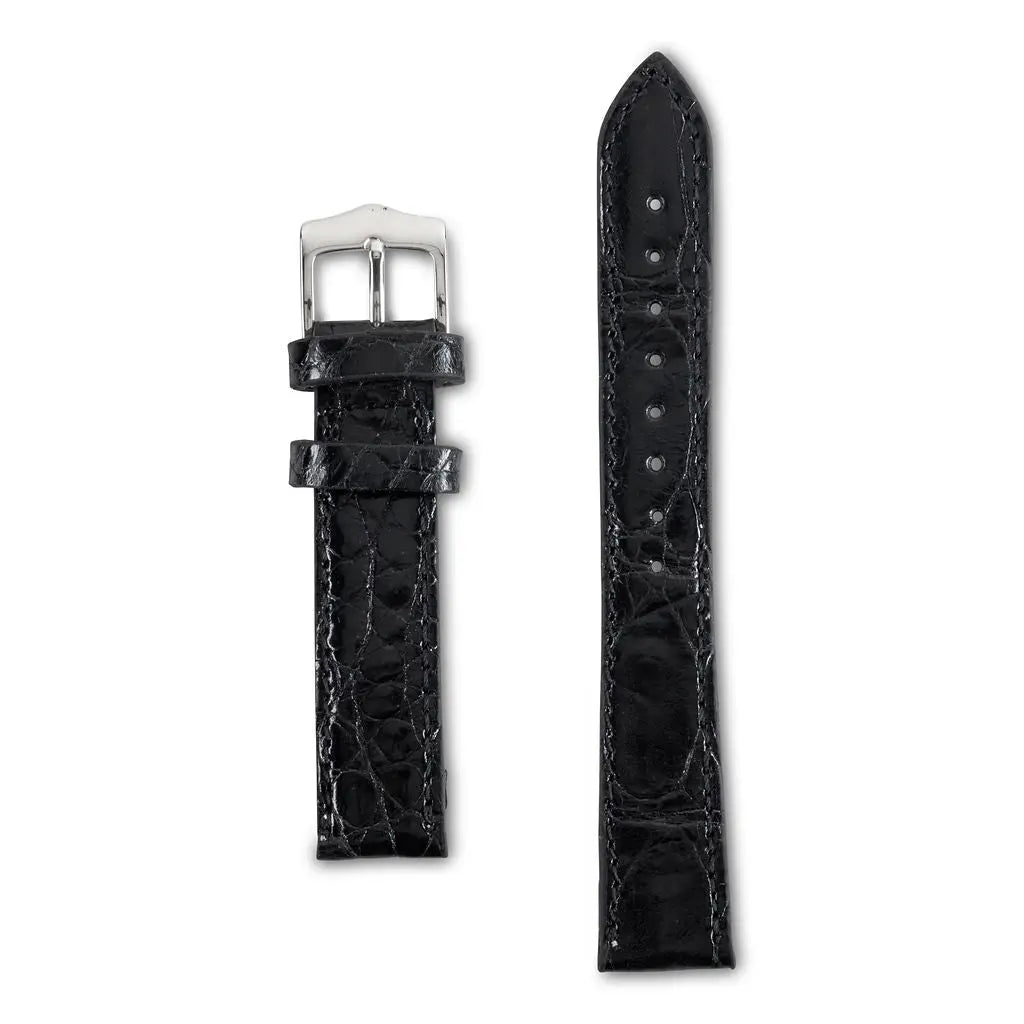 BLACK ALLIGATOR WATCH BANDS - Premium Watch Bands from Ace of Clubs Golf Co. - Just $49.00! Shop now at Ace of Clubs Golf Company