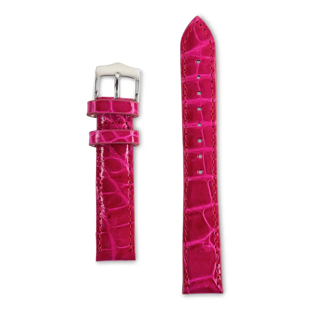 PINK ALLIGATOR WATCH BANDS - Premium Watch Bands from Ace of Clubs Golf Co. - Just $49.00! Shop now at Ace of Clubs Golf Company