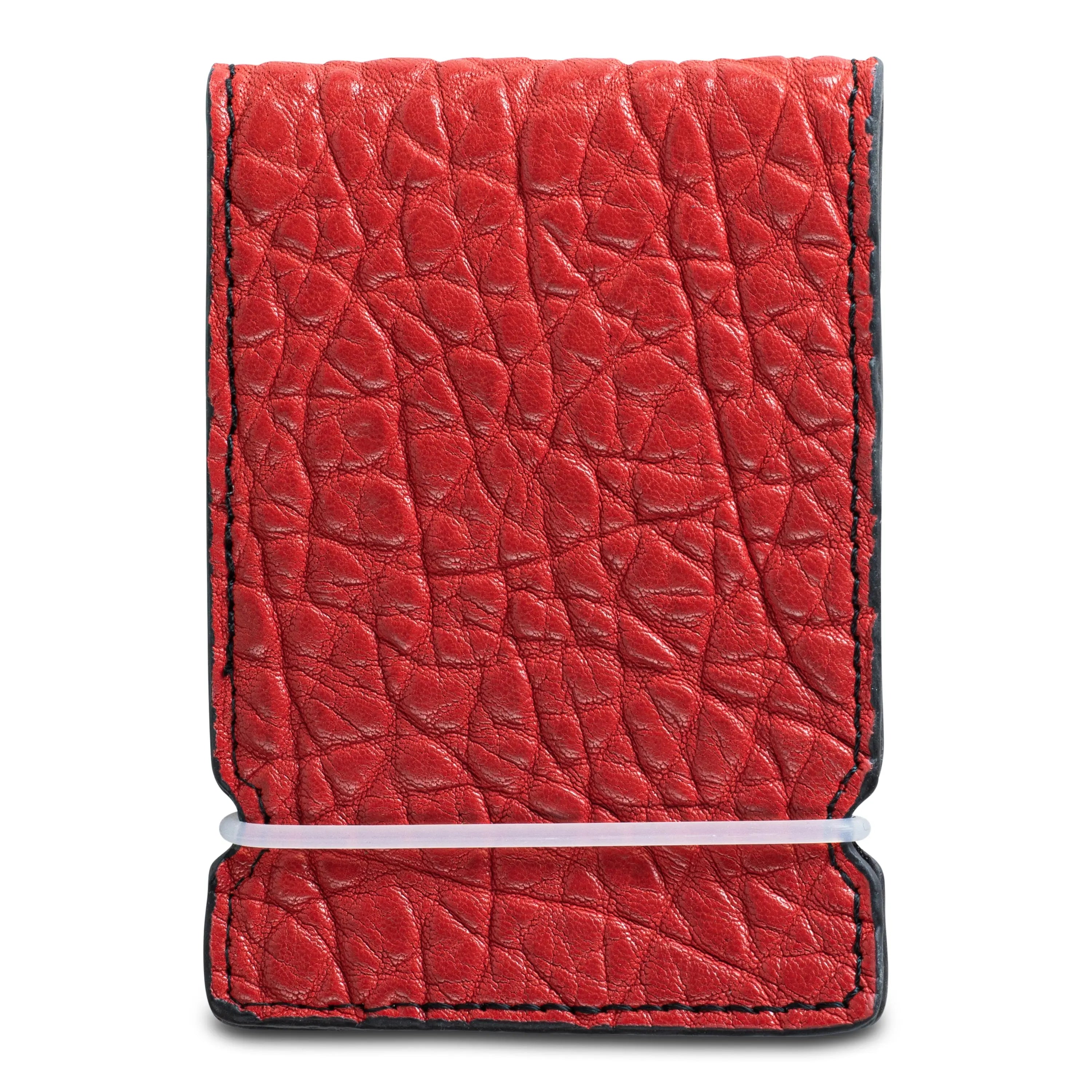 RED LEATHER CASH COVER Ace of Clubs Golf Co.