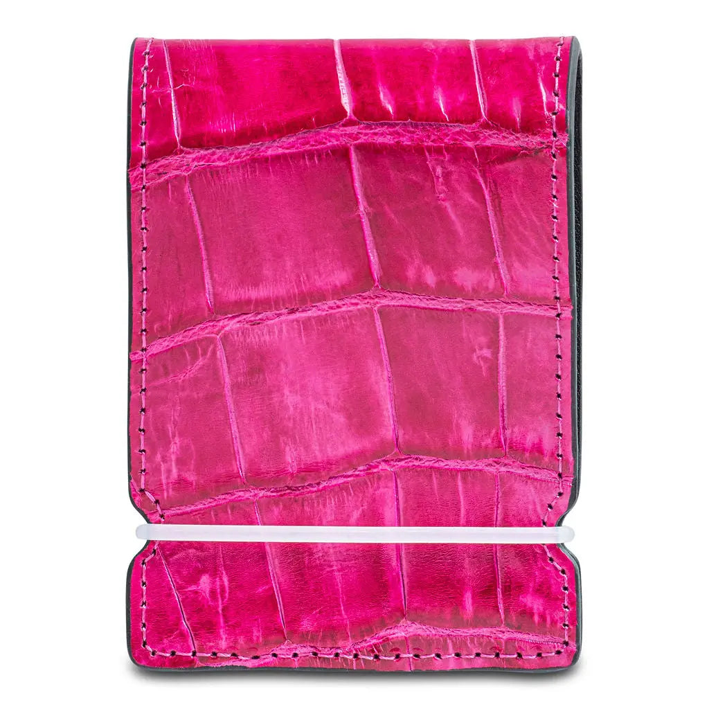 PINK ALLIGATOR CASH COVER - Premium Cash Cover from Ace of Clubs Golf Co. - Just $149.00! Shop now at Ace of Clubs Golf Company