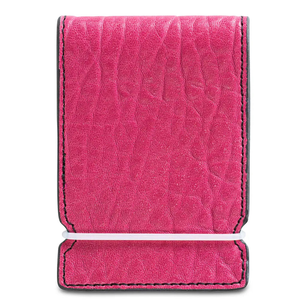 PINK LEATHER CASH COVER