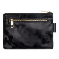 STEALTH CAMO LEATHER VALUABLES POUCH