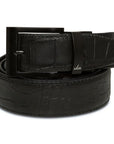 BLACK & BLUE REVERSIBLE ALLIGATOR BELT - Premium REVERSIBLE BELT from Ace of Clubs Golf Co. - Just $159.00! Shop now at Ace of Clubs Golf Company