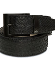 BLACK PYTHON - Premium Genuine Python Belt from Ace of Clubs Golf Co. - Just $199.00! Shop now at Ace of Clubs Golf Company